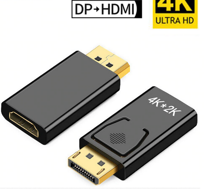 DP Male To HDMI Female Max 4K 60Hz Displayport Adapter