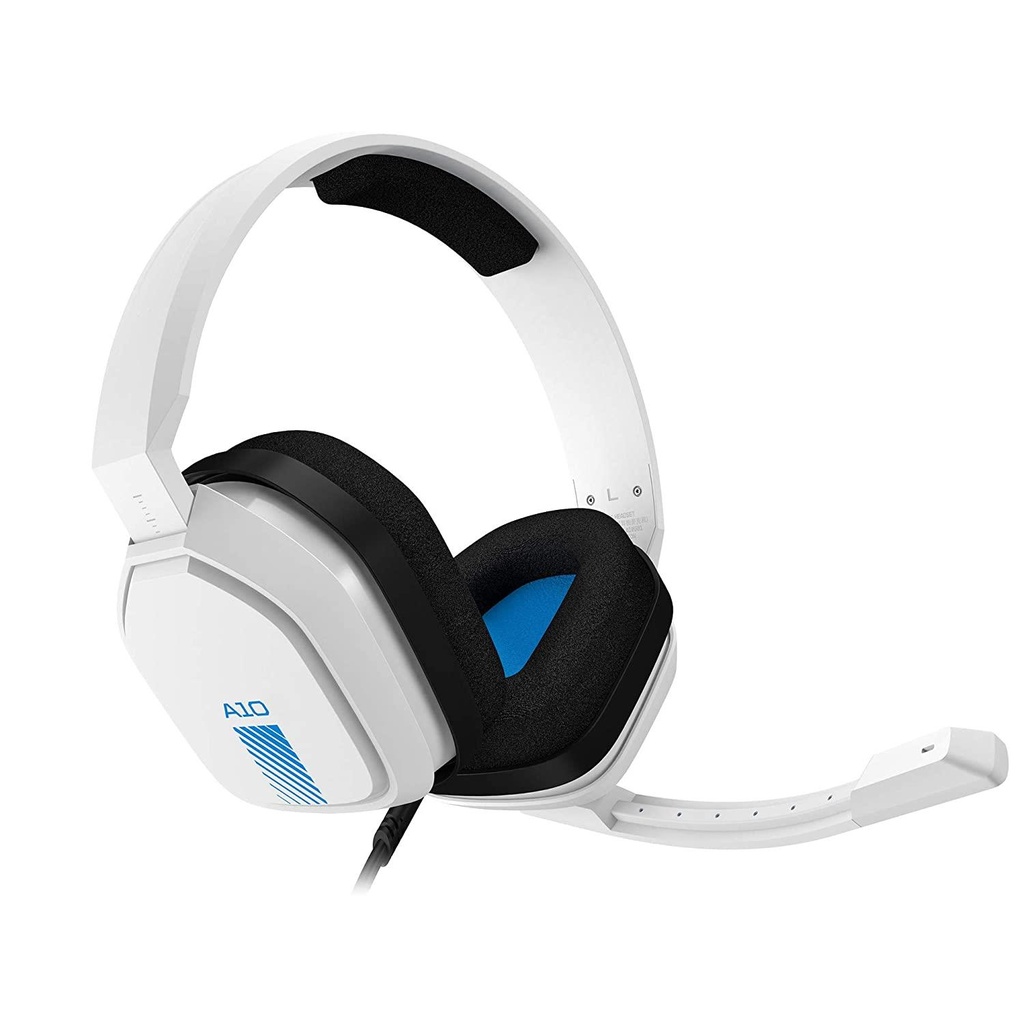 Astro A10 3.5MM Wired Gaming Headset White for PS4